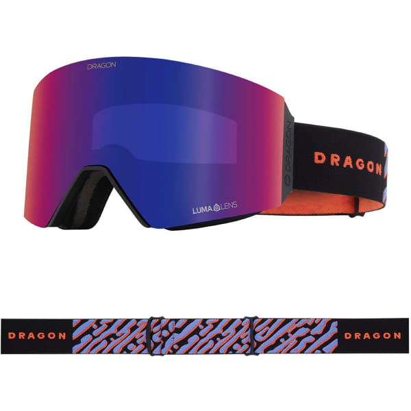 Masque de ski DRAGON RVX MAG OTG IR HEATWAVE/LLSOLACEIR+LLVIOLET