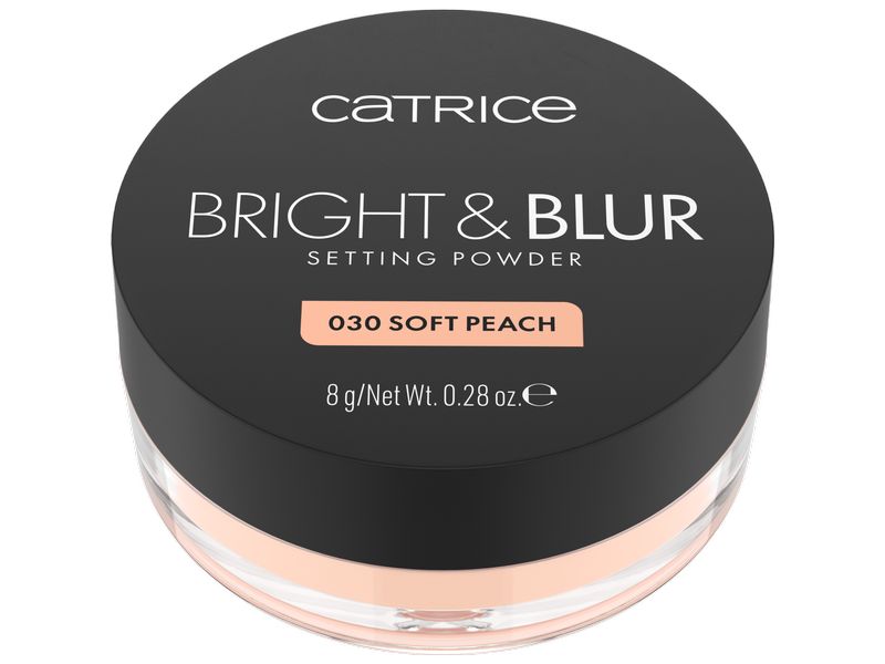 Catrice Puder Bright and Blur Setting Powder 030 Soft Peach Ultrafeiner, loser Puder sorgt für einen ebenmässigen, strahlenden Teint