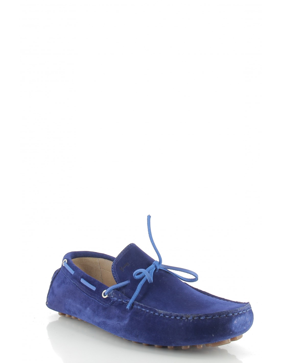 hylton Mocassin Homme 80876-11 Daim Bleu Roi