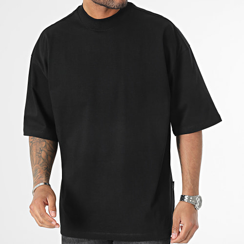 Tee Shirt Oversize Large Noir