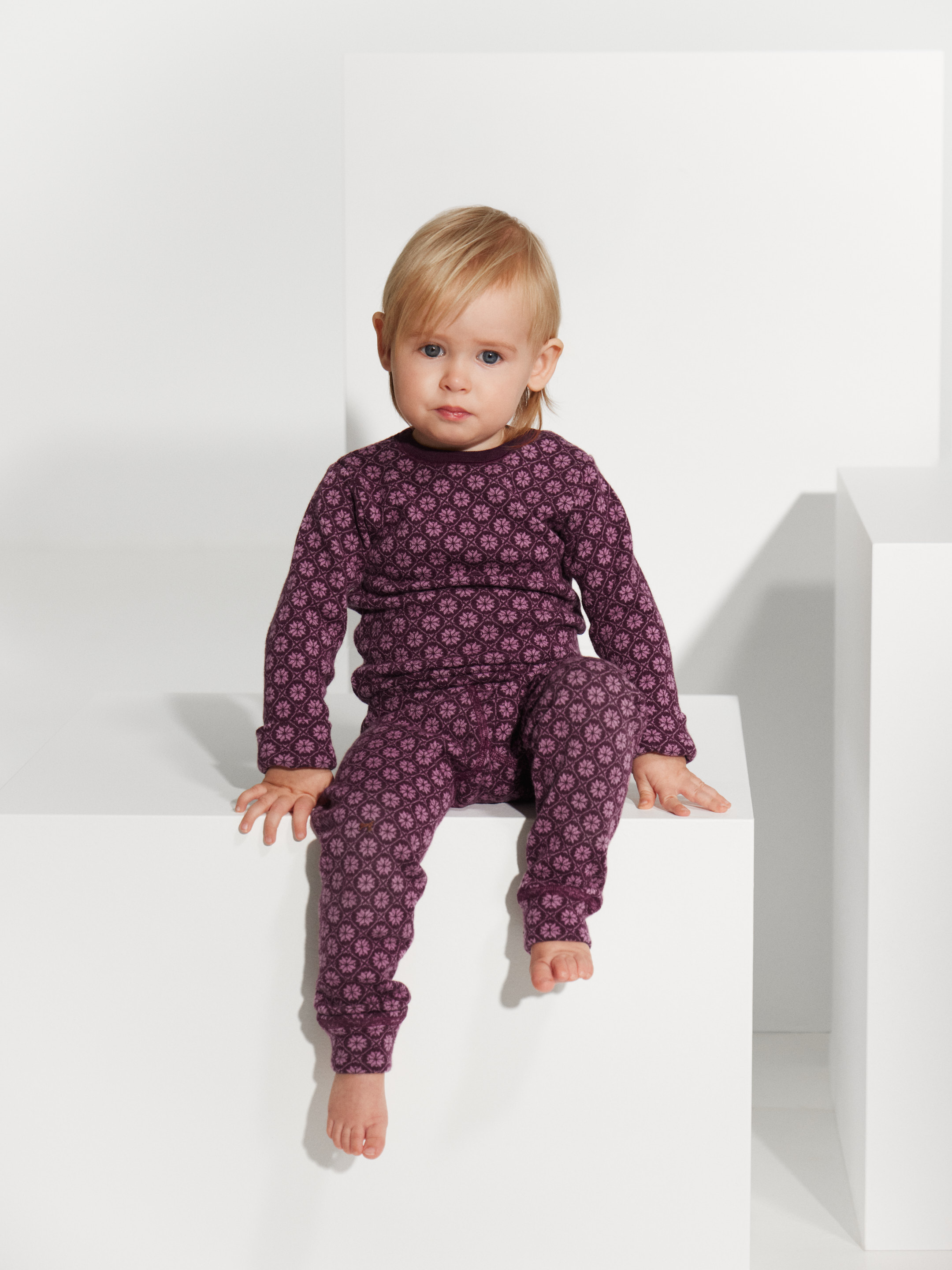 Shirt met Scandinavisch patroon voor baby’s