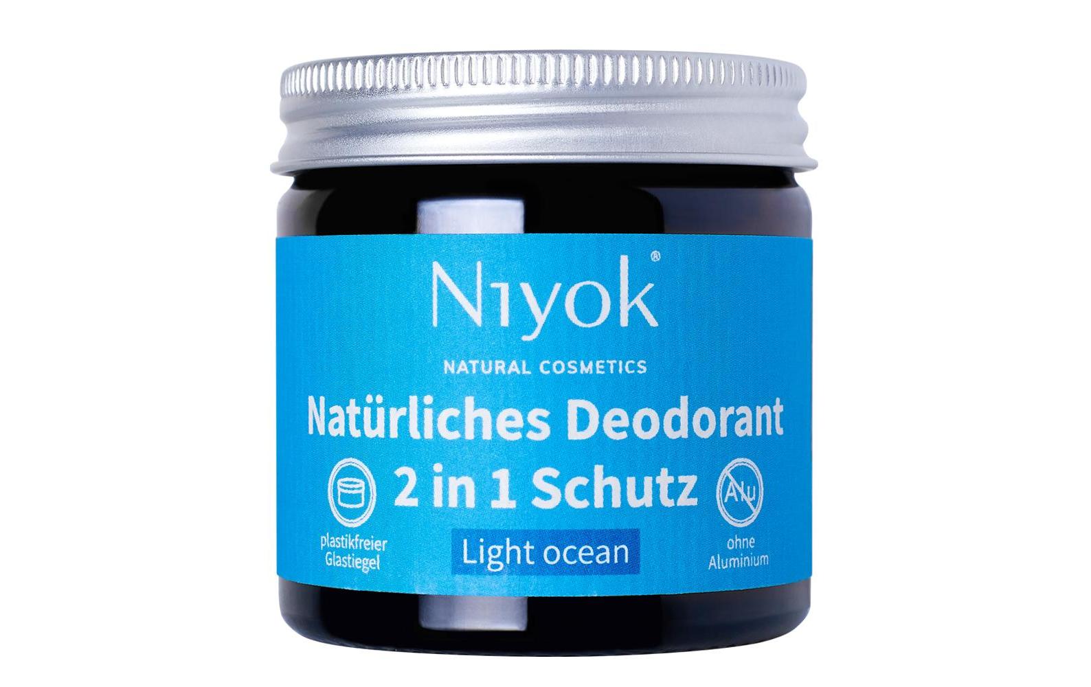 Deo Crème 2in1 Anti-Transpirant Ligth Ocean 40 mlNatürliches und pflegendes Deo mit frischem Duft