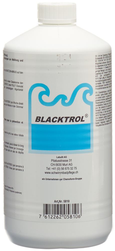 BLACKTROL Aktivator/Algenschutz<br>1 l, flüssig