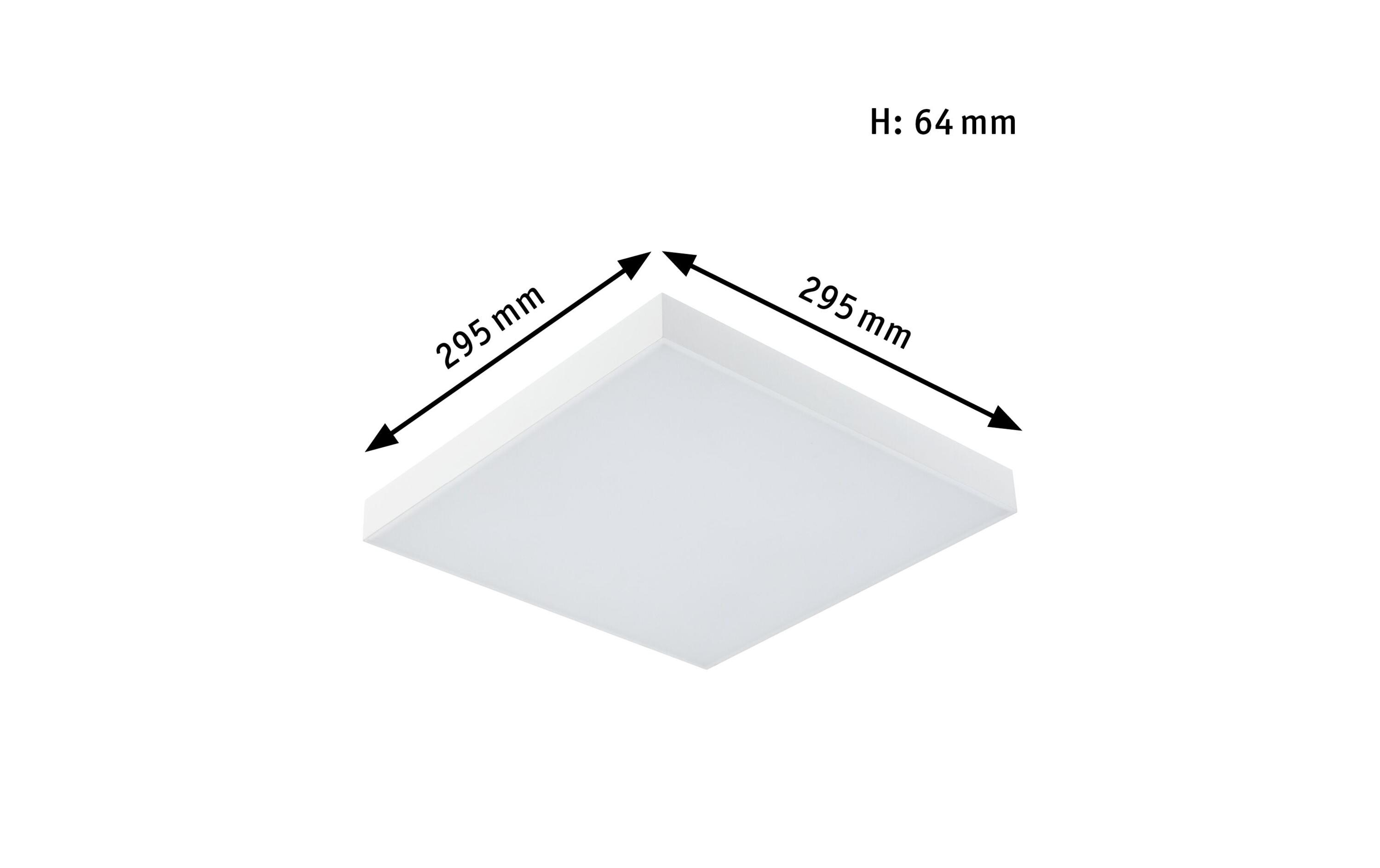 Deckenleuchte LED Panel Velora Rainbow, 13.2 W, RGBW, WeissLED Panel