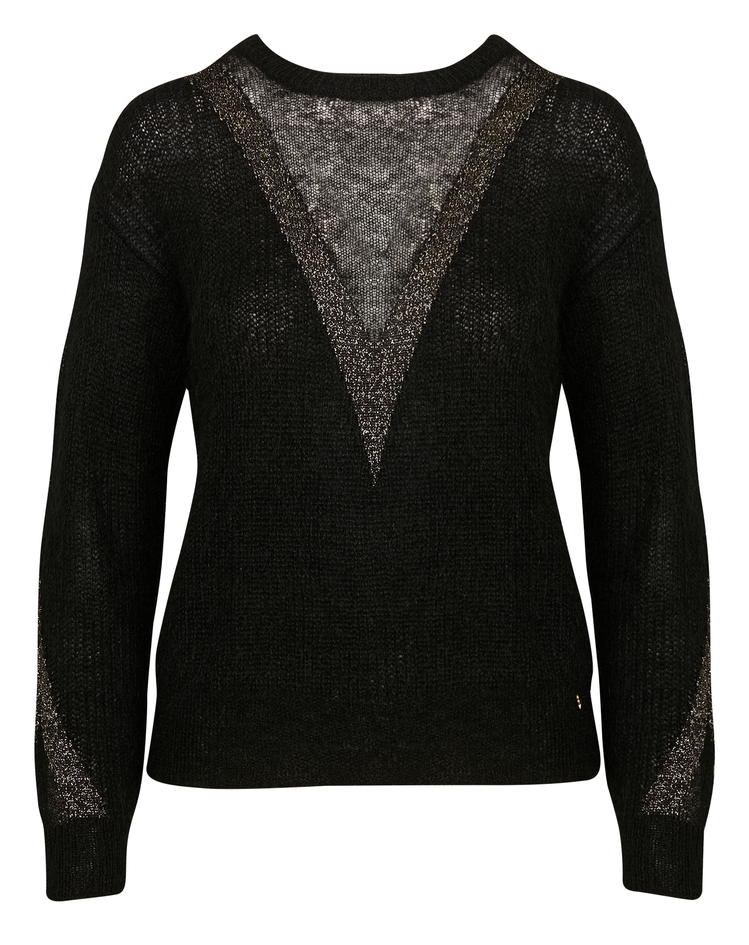 BULANE - Pull à encolure ronde | Noir