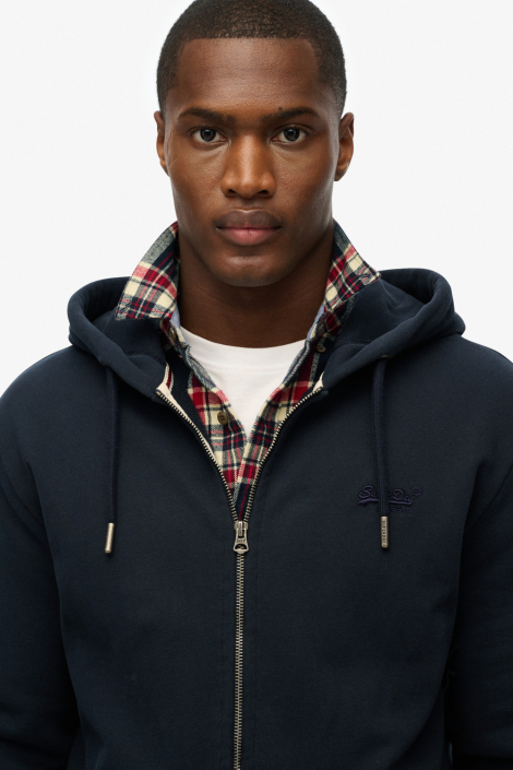 Superdry blauwe heren vest