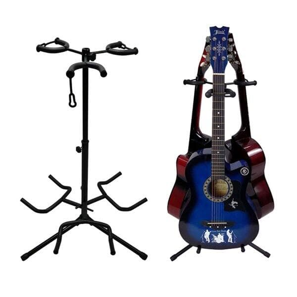 Guitarstativ til 3 guitarer
