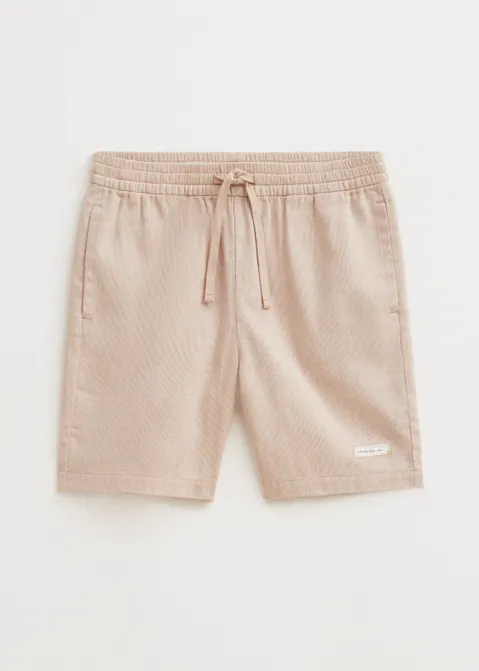 Korte broek two tone zand (ZAND)