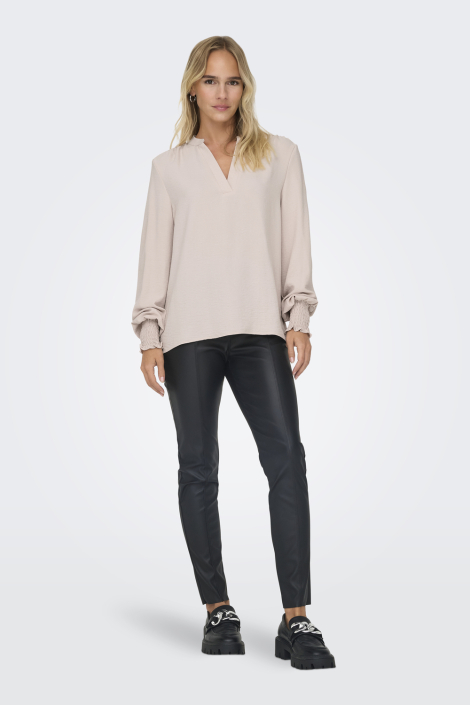 Only beige dames blouse