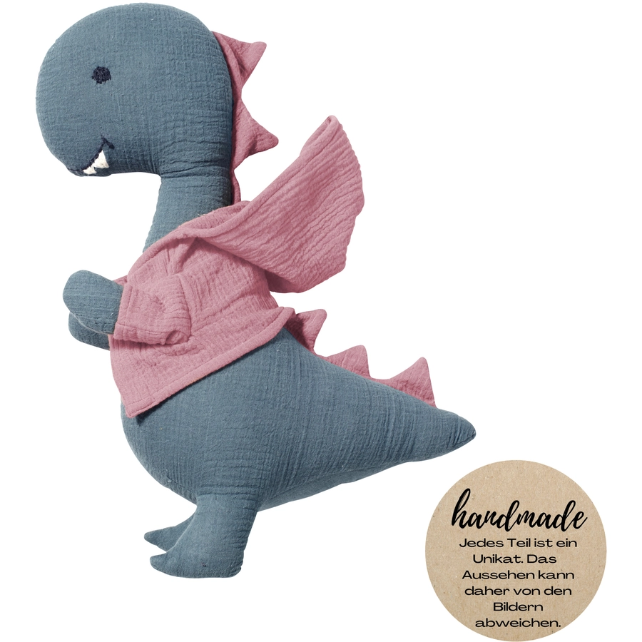 Nordic Coast Company Kuscheltier Musselin Dino Hannah