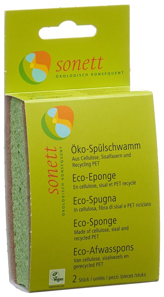 SONETT Spülschwamm Öko<br>2 Stück