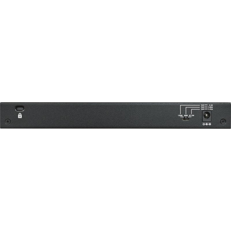 NETGEAR GS308PP Non-géré Gigabit Ethernet (10/100/1000) Connexion Ethernet, supportant l'alimentation via ce port (PoE) Noir
