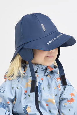 Nordbjørn Korsö Fôret Regnhatt, Insignia Blue