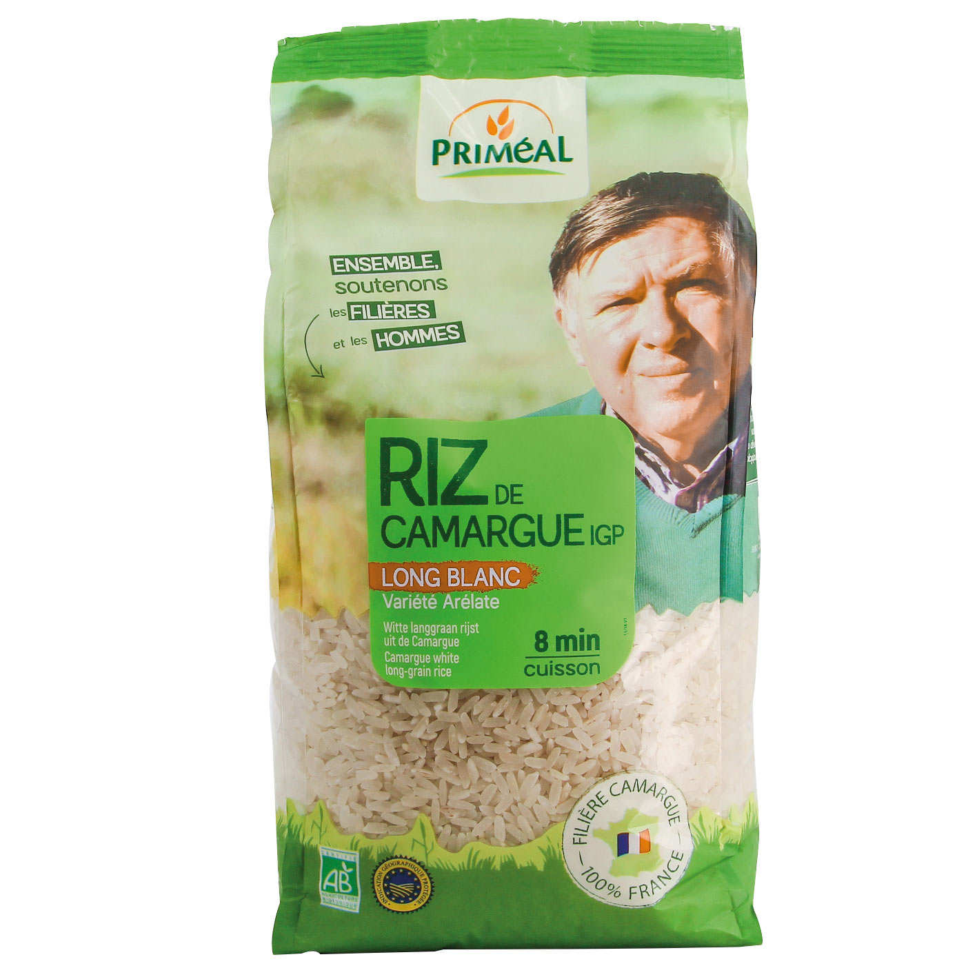 Riz long blanc de Camargue bio
