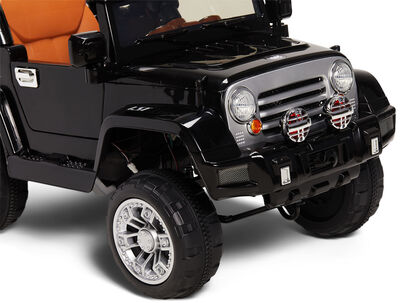 Alex's Garage Elbil Jeep, Svart