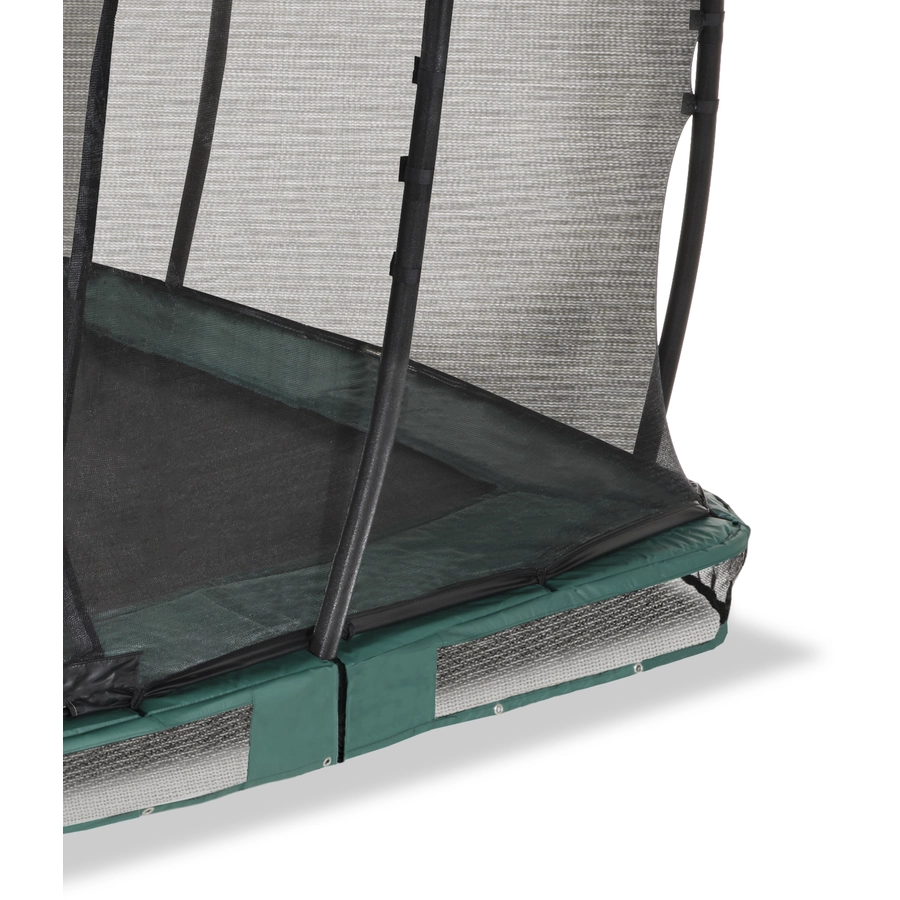 EXIT Allure Premium Bodentrampolin 214x366cm - grün