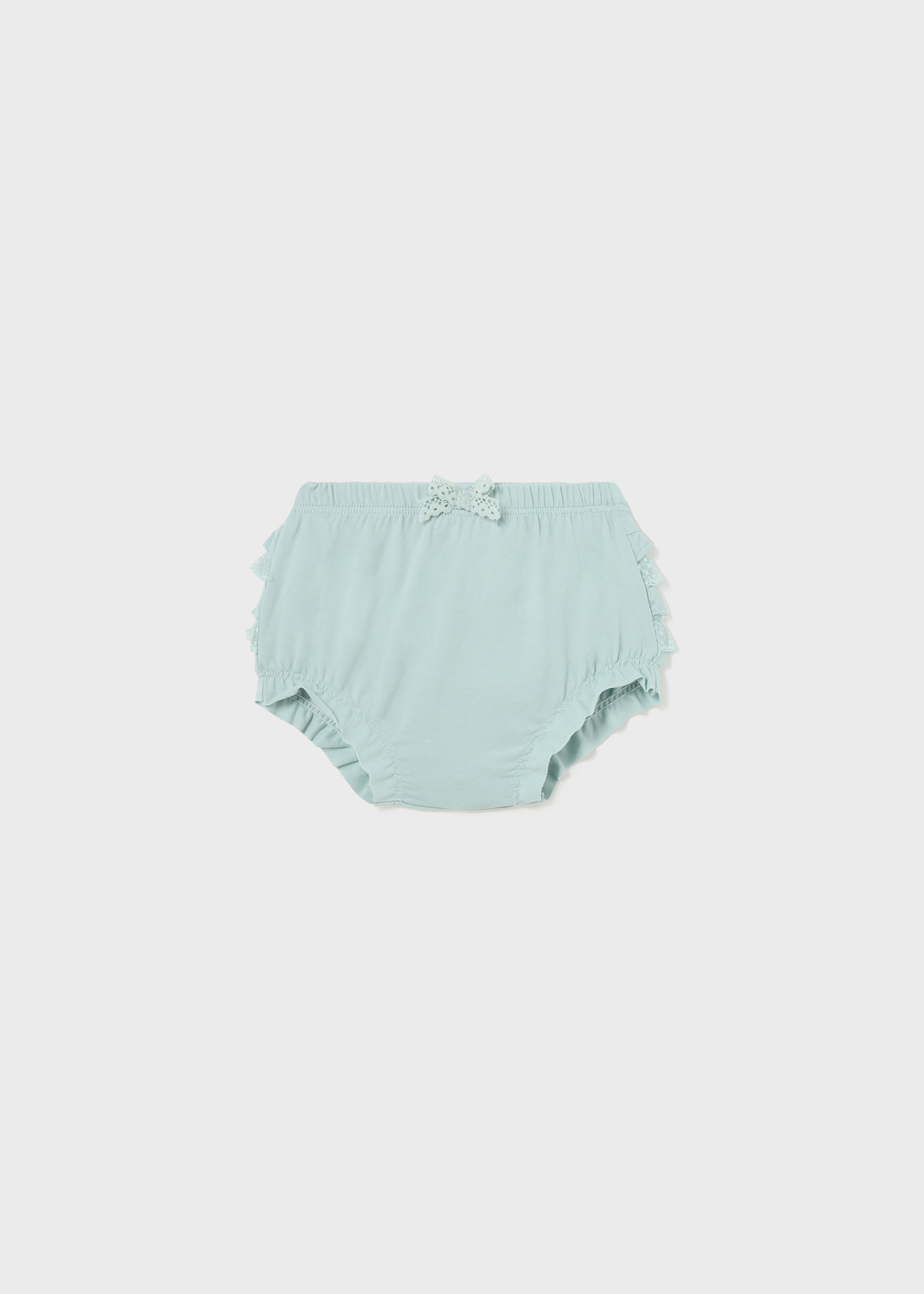 Capa de fralda com babados em linho e algodão Better Cotton para recém-nascidos
