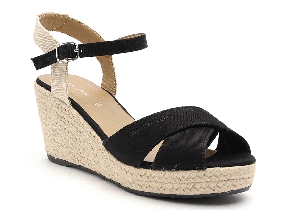 Tom tailor nu pieds talons femme 5390101 noir