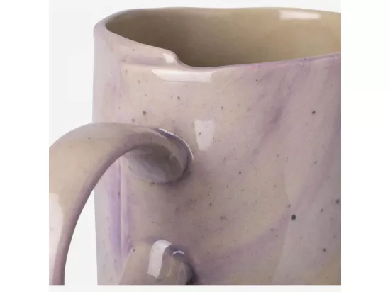 HABITAT - Mug en faïence - 350 ml - Violet (Lot de 6) - Aliona