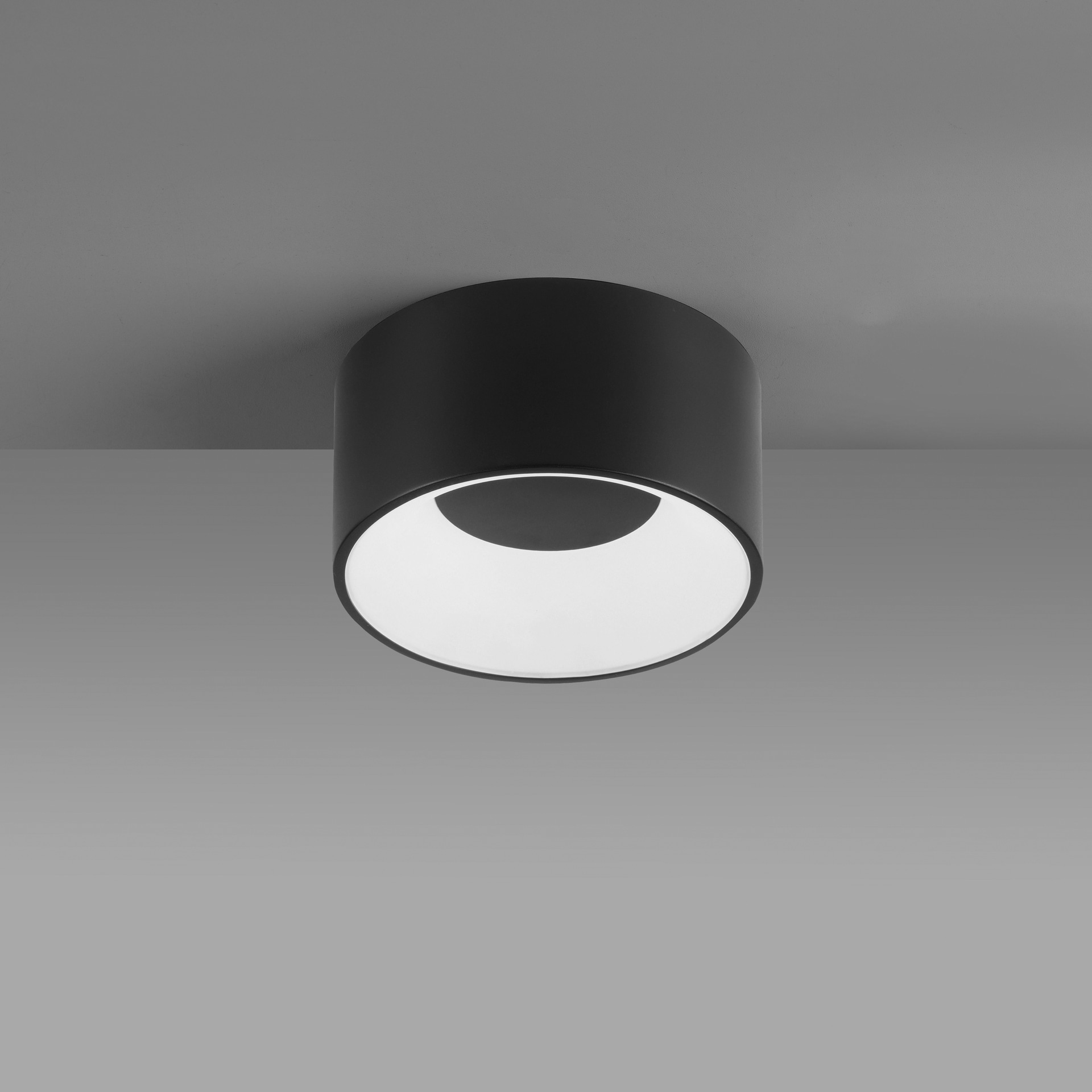JUST LIGHT LED Deckenlampe TANIKA 16 cm schwarz