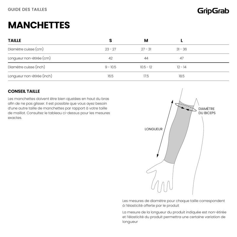 ThermaPace Thermal Arm Warmers - Manchettes vélo