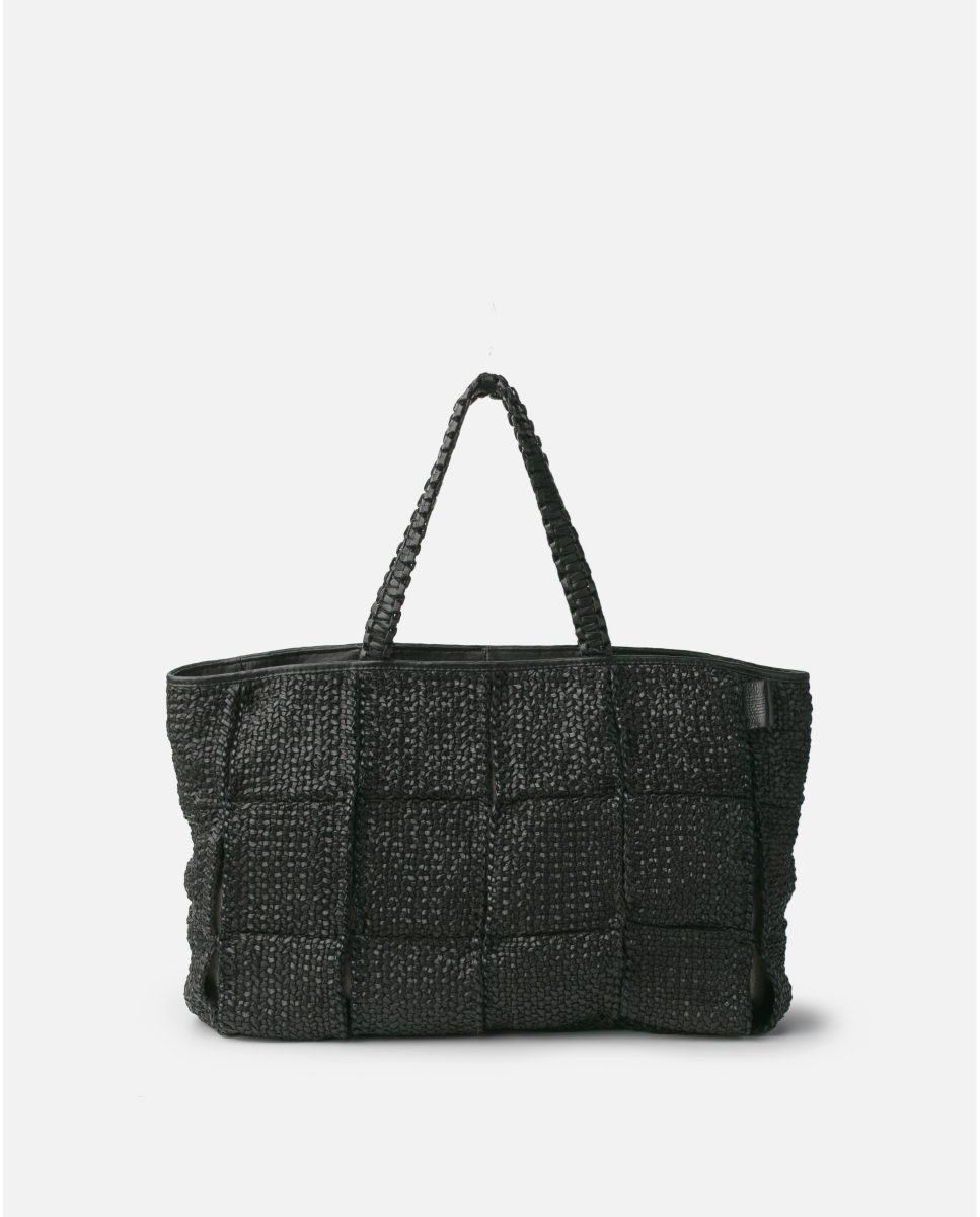 Biba Barcelona Kenett Leather Shoulder/ Hand Bag Negro