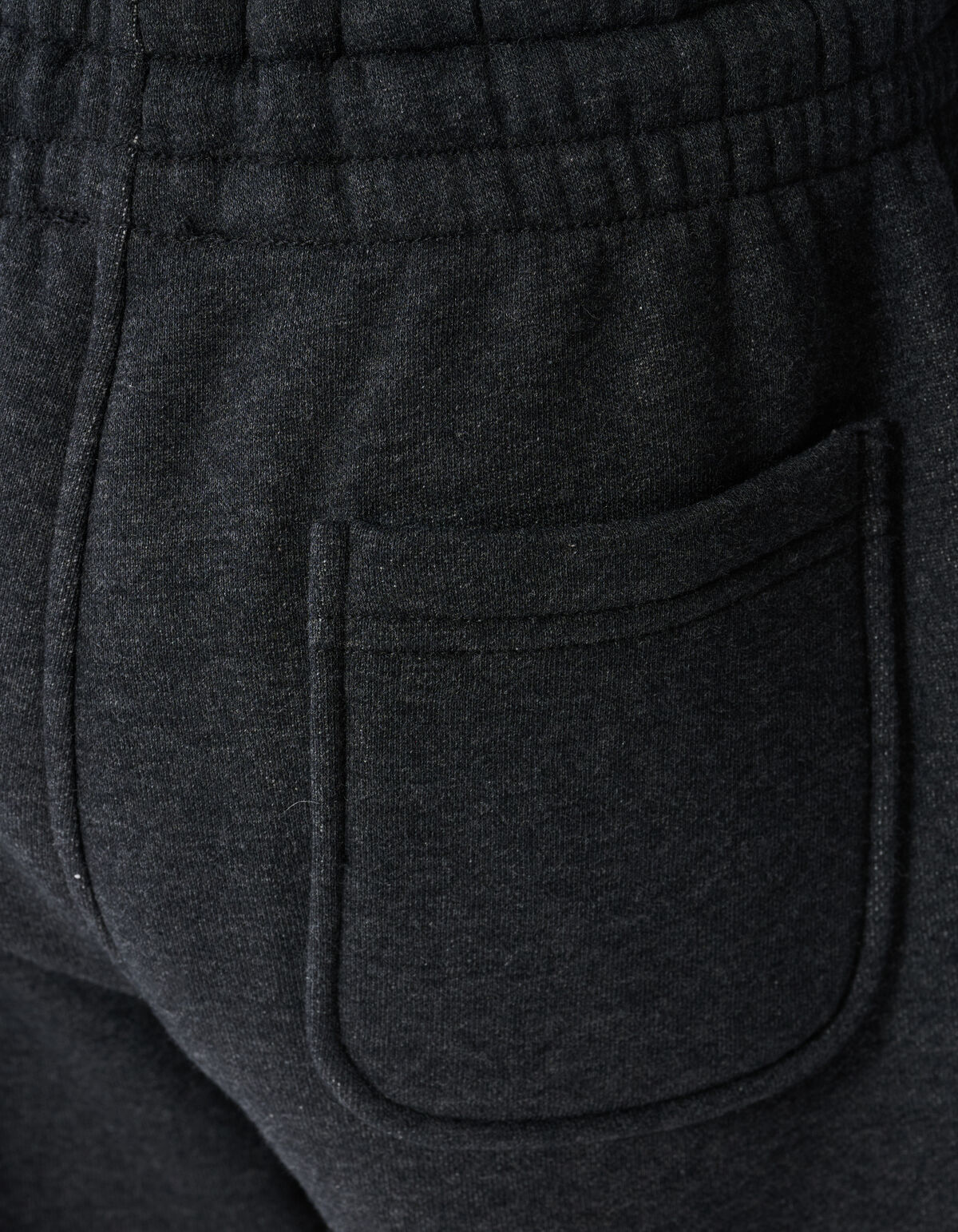 Baggy Fit Joggingbroek Donkergrijs