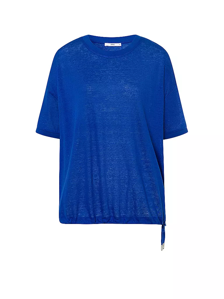 BRAX Leinenshirt CANDICE blau