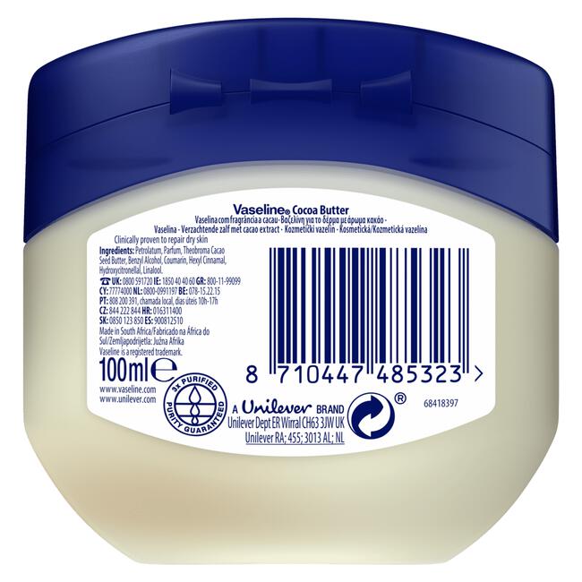 Vaseline Moisturising Jelly Cocoa Butter 100 ML