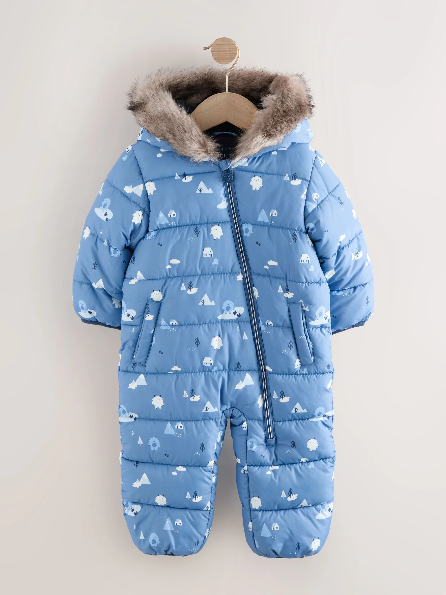 Blauw - Regenbestendig sneeuwpak (3 mnd - 7 jr)