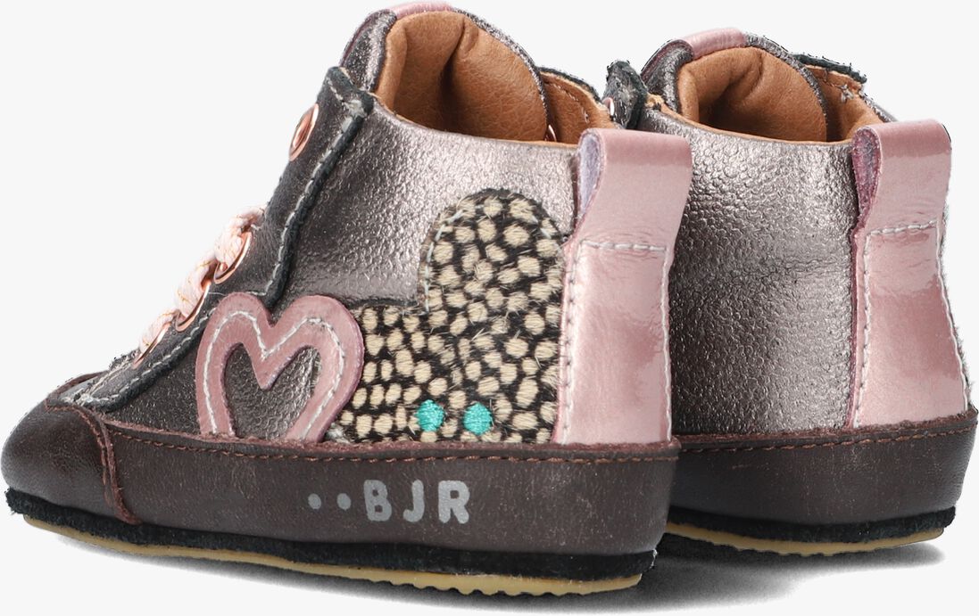 BUNNIESJR grijze bunniesjr babyschoenen zusje zacht