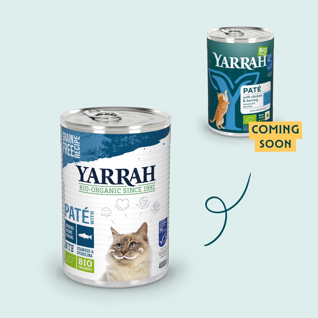 Yarrah Adult Bio Pastete 12x400 g Fisch