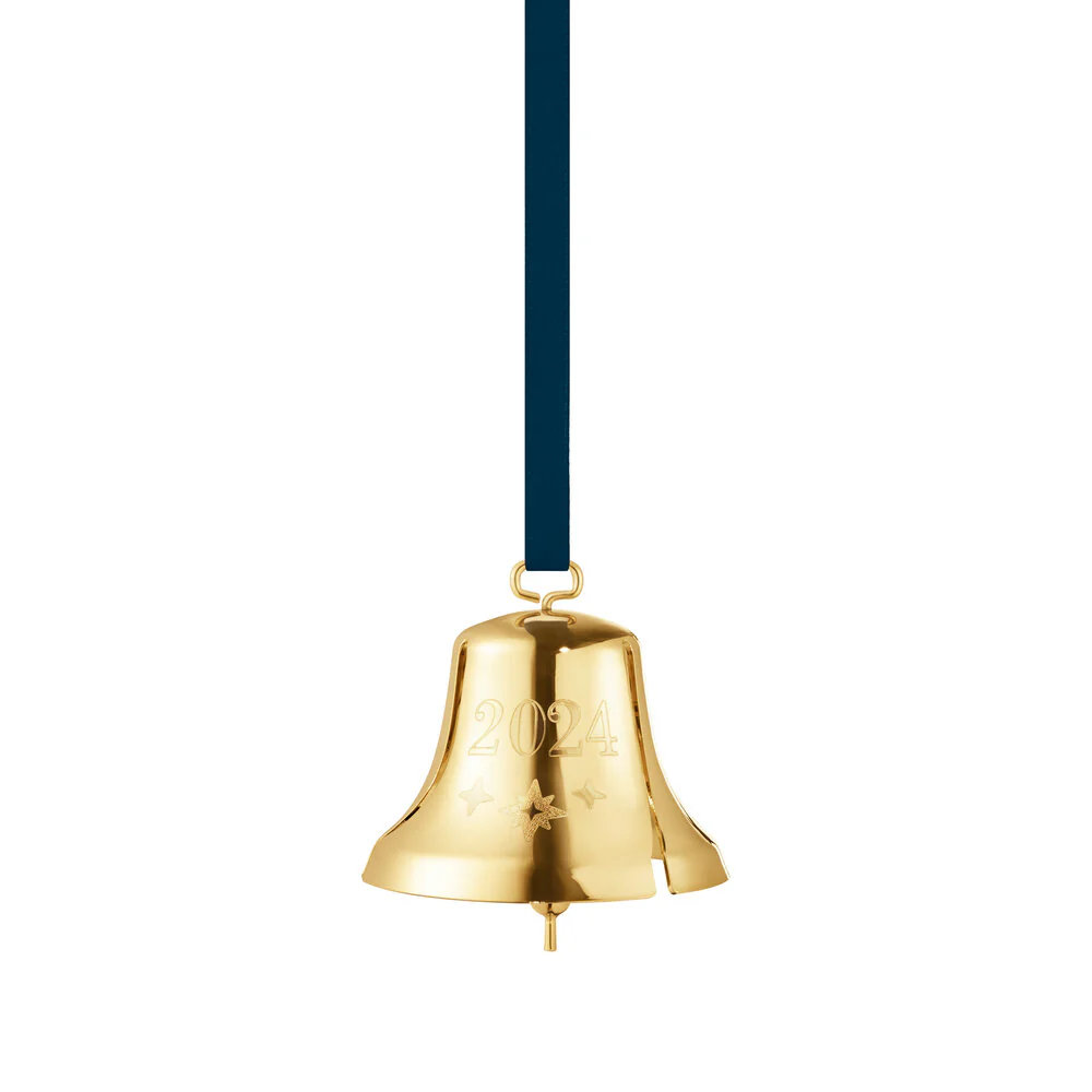 Georg Jensen  Juleklokke 2024 - forgyldt