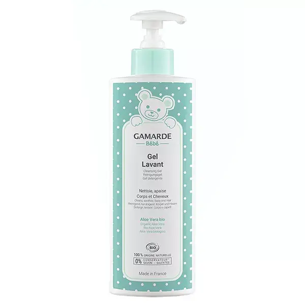 Gel de Limpeza Orgânico para Bebê Gamarde 400ml