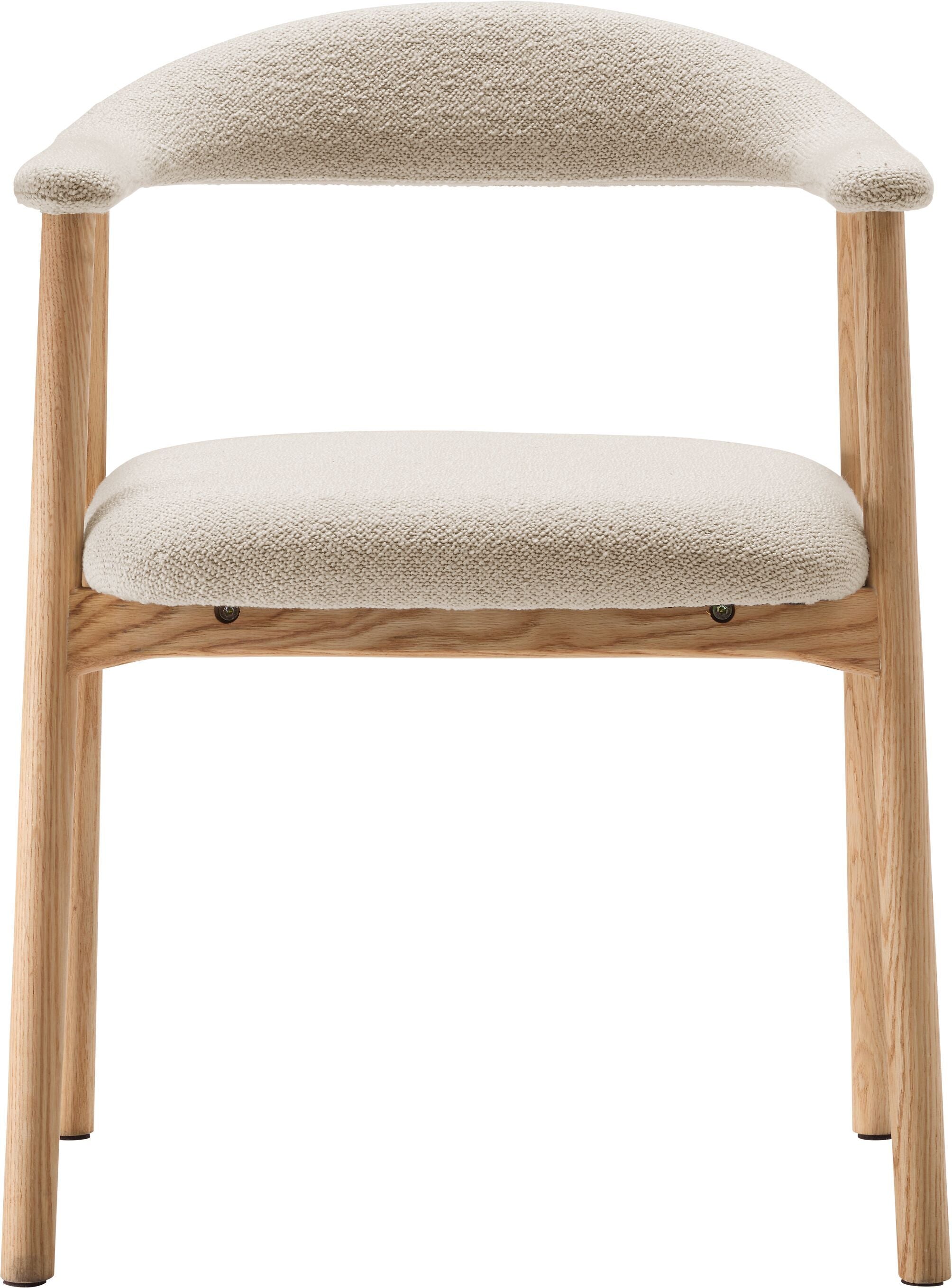 ARYA Stuhl - Beige / B: 56.0 cm x T: 54.0 cm x H: 75.5 cm
