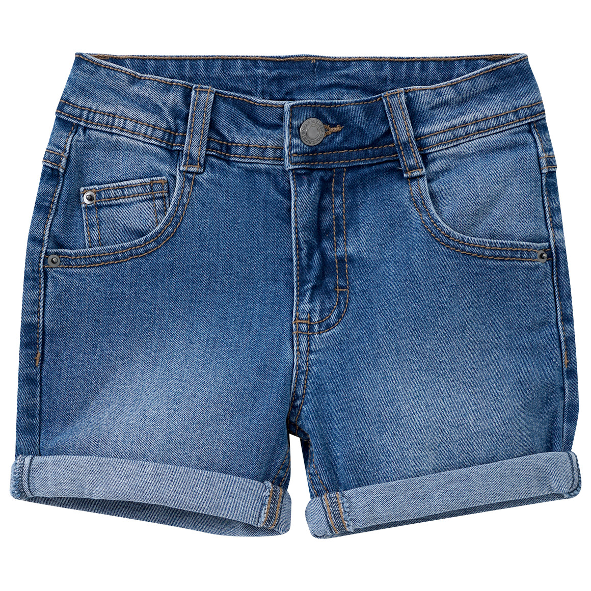 Jonas Nielsen Jungen Jeansshorts im Five-Pocket-Style blau