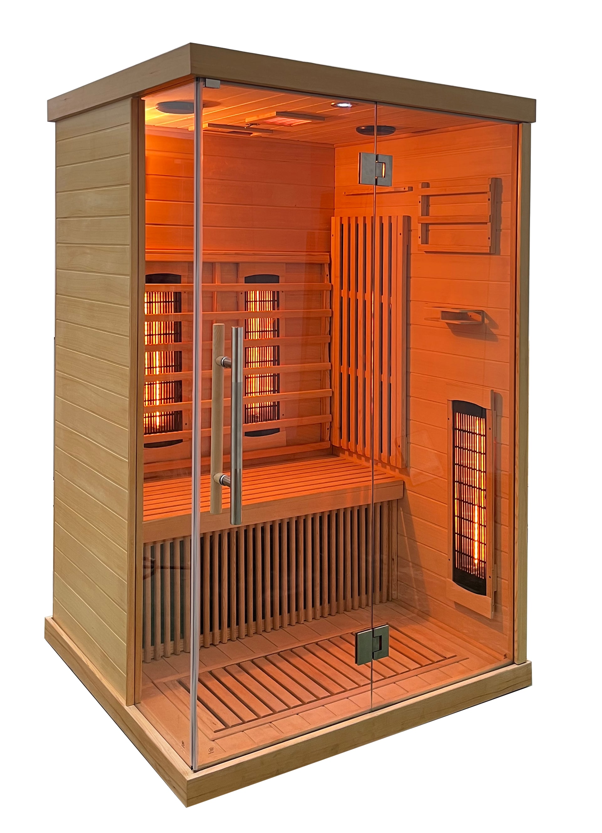 Infrarotsauna SUNRISE M 120x190x105 cm braun