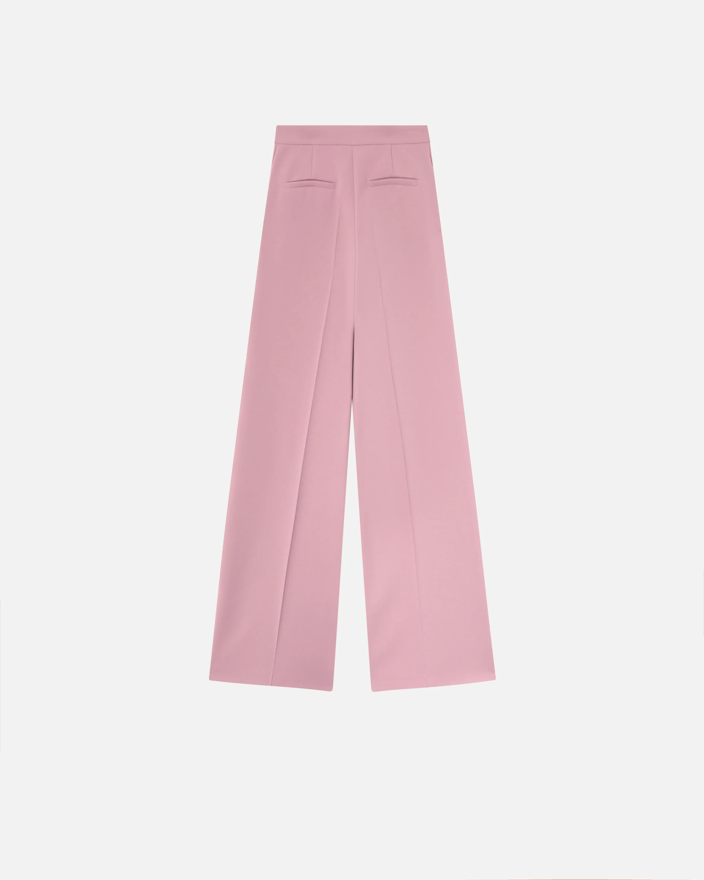 Pantalon palazzo élégant | Rose
