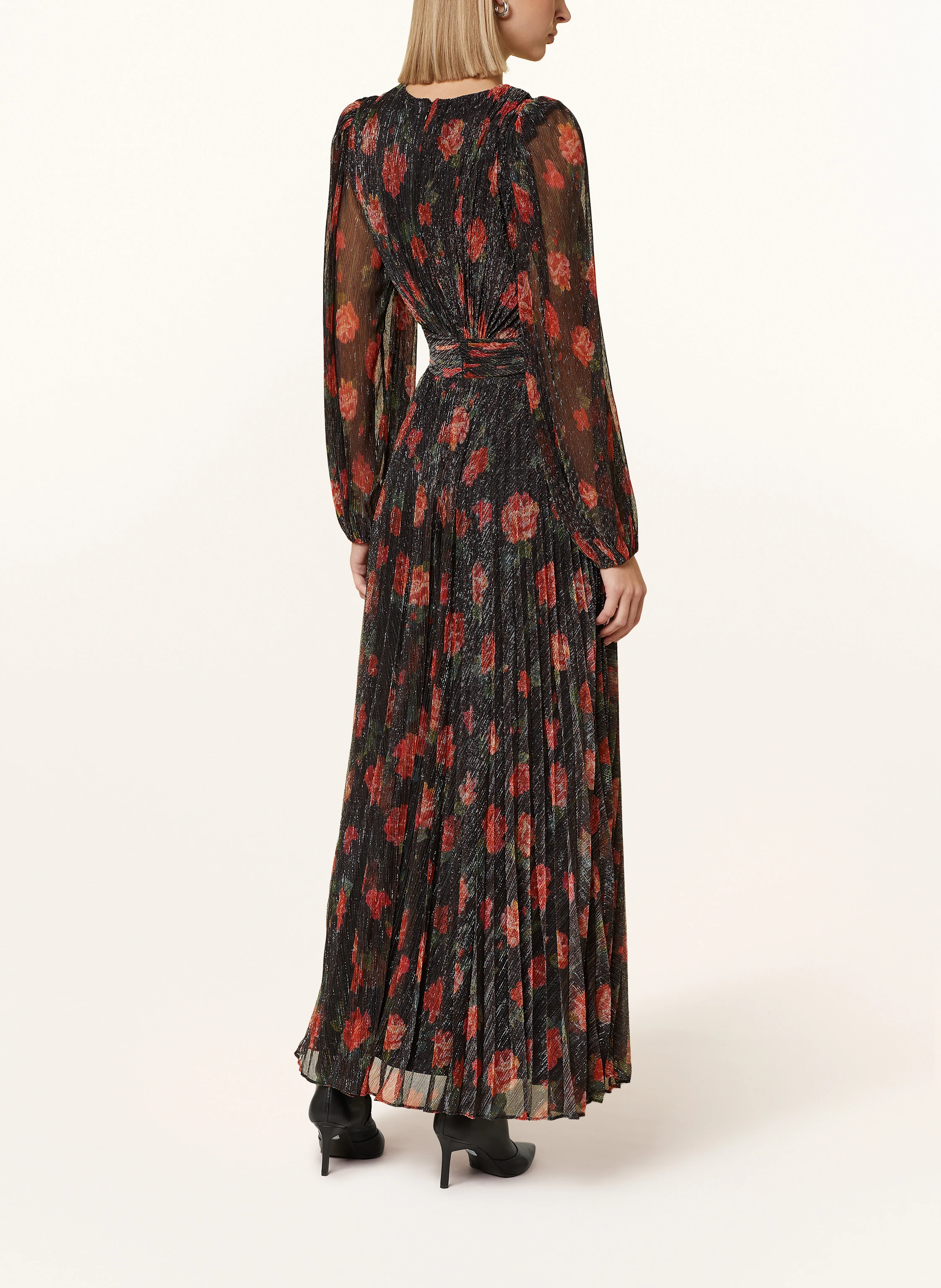 Phase Eight Plisseekleid KENZIA mit Glitzergarn