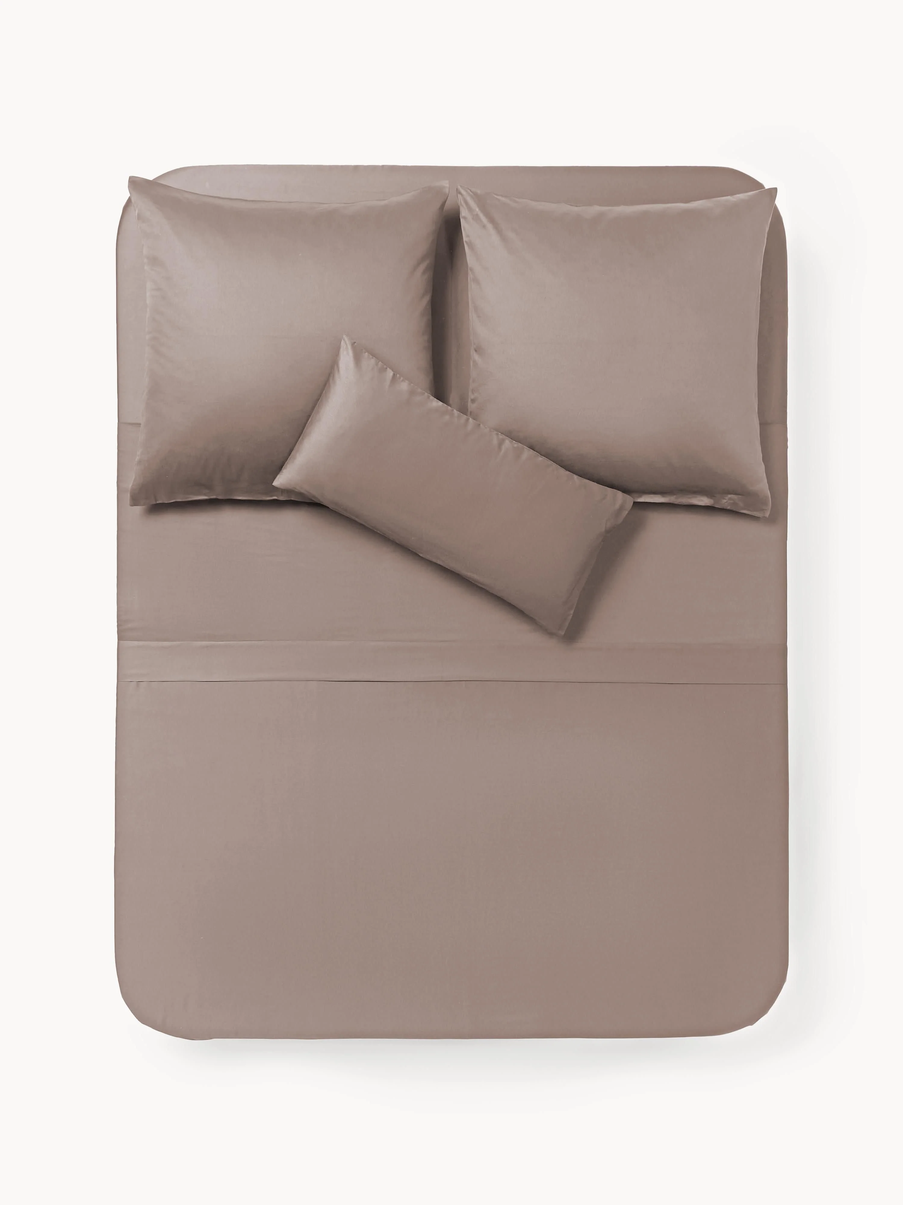 Katoensatijnen laken Comfort