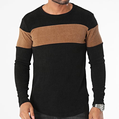 Sweat Crewneck Noir Marron