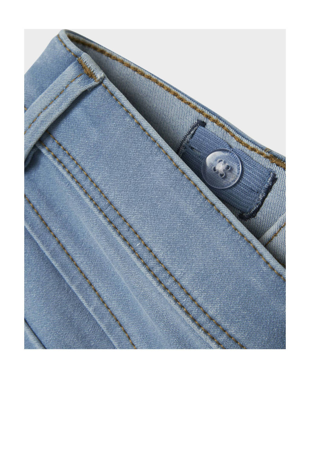 NAME IT slim fit jeans bermuda NKMSOFUS light denim