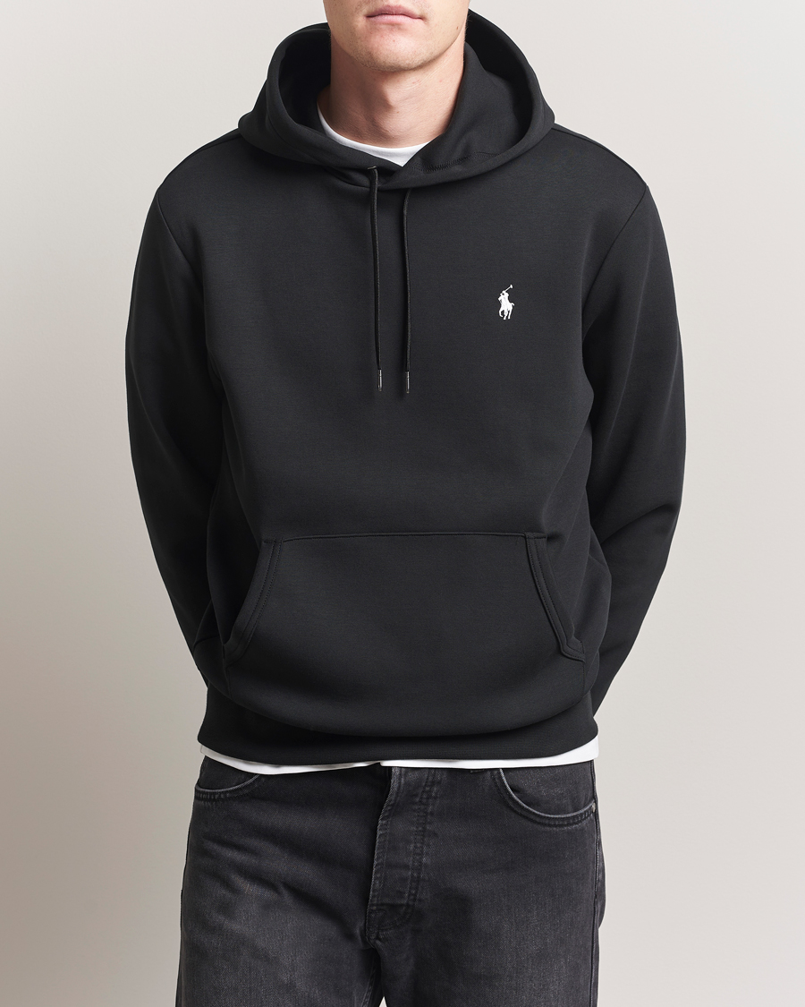 Polo Ralph Lauren Double Knitted Hoodie Polo Black