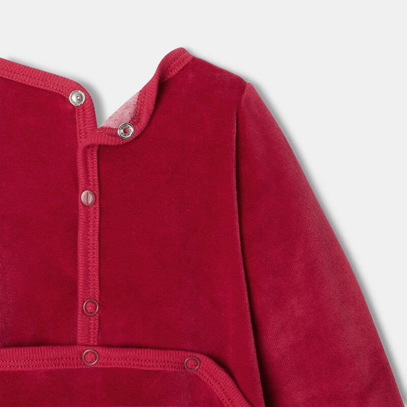 Dors-bien velours rouge mixte Absorba Rouge