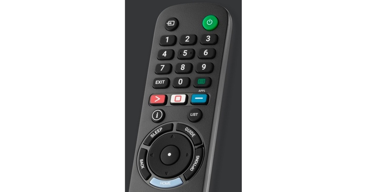 One for allSony TV Replacement Remote afstandsbediening  (Zwart)