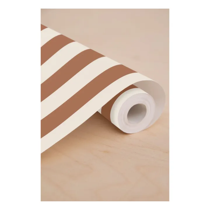 Maison Janette Rouleau de papier-peint Octave | Marron
