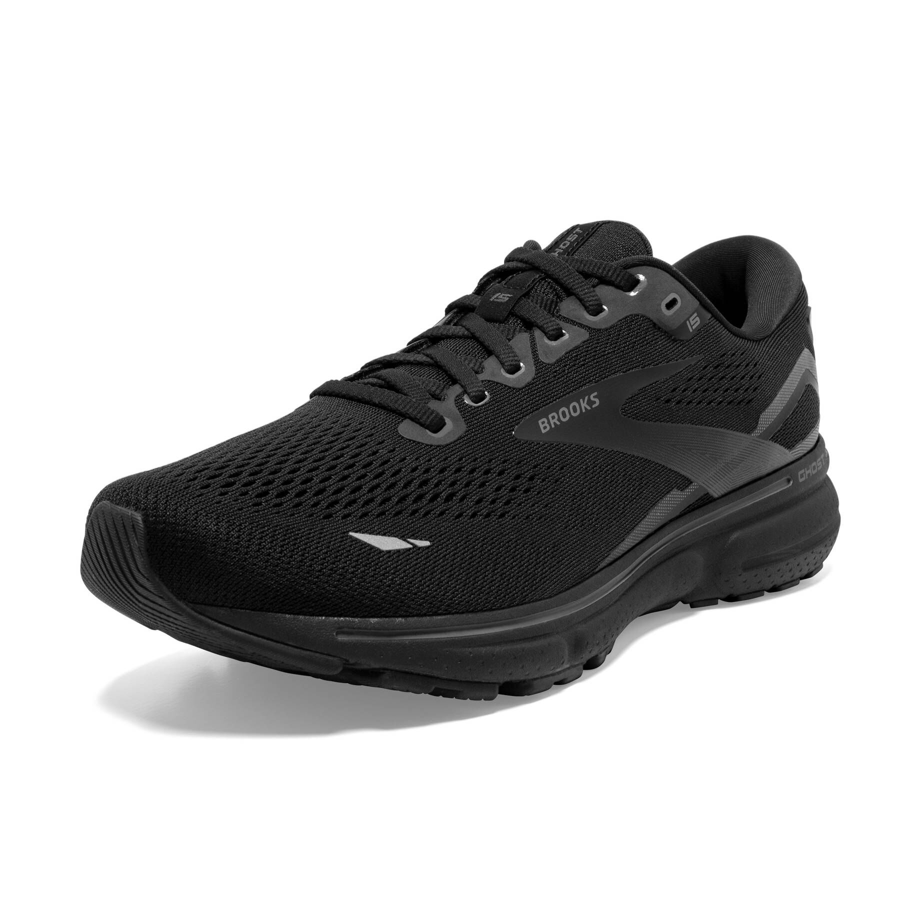 Brooks| Herren Laufschuhe GHOST 15 schwarz