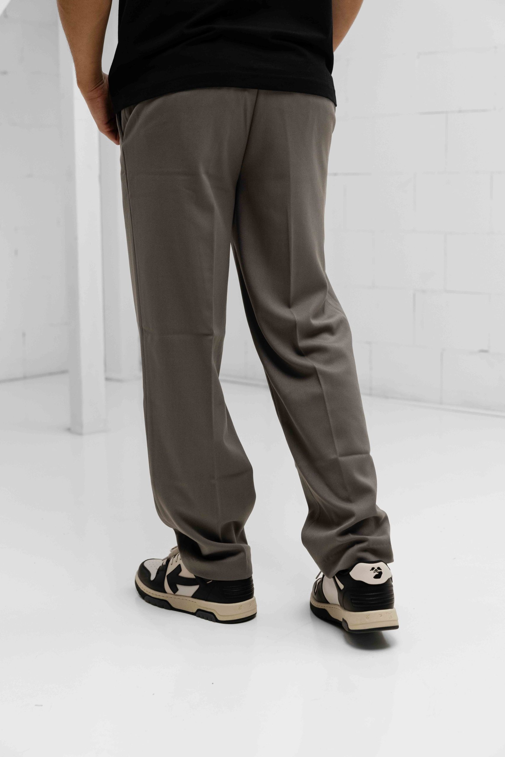 Quotrell Roman Broek Heren Grijs