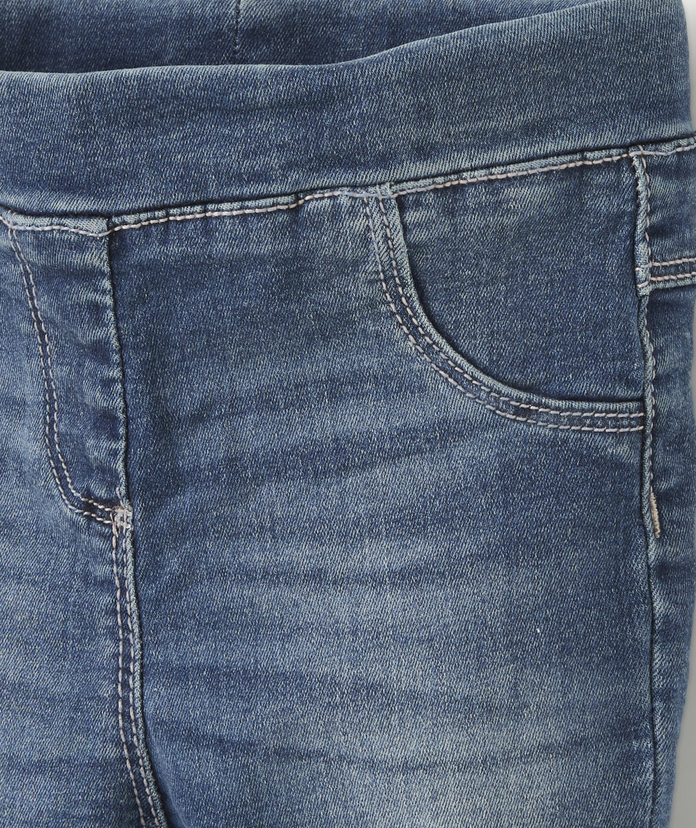 TREGGING BÉBÉ FILLE EN DENIM LESS WTAER