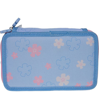 Disney Stitch Federmäppchen m. Inhalt - Hellblau